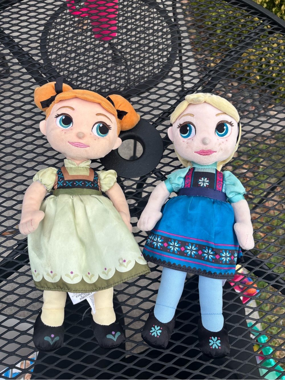 Disney Anna & Elsa Plush Dolls